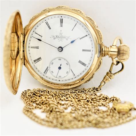 elgin pocket watch value